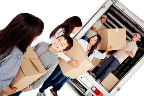 Commercial moving team handling office relocation in Harrow