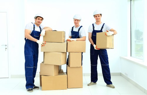 Preparing a removal truck for a local move in Harrow