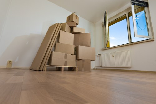 Local removal van suitable for flat and house moves in Harrow