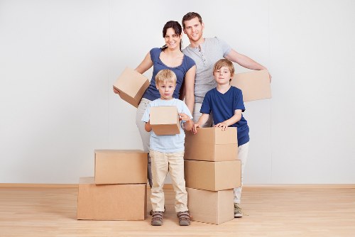 Careful loading for a home relocation in Harrow