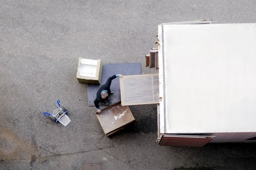 Prepared moving truck for household and office transport in Harrow
