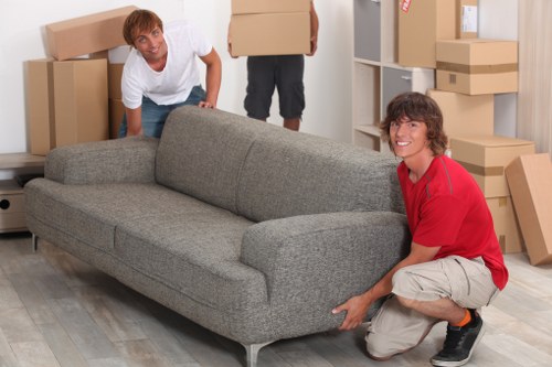 Careful loading and unloading by a Harrow man with a van